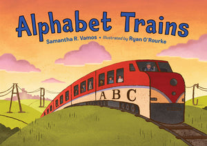 Alphabet Trains book cover image
