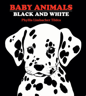 Baby Animals Black and White book cover